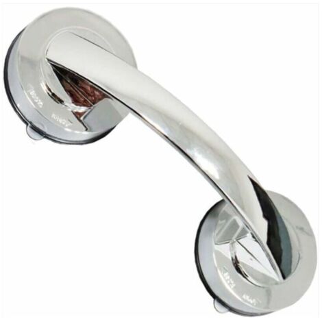 YMYNY Poignée de Porte à Ventouse, Réfrigérateur Poignée de Porte de Salle de Bain,Bec de Cane,Solide et Exquis,Parfait pour Salle de Bain (Argent)