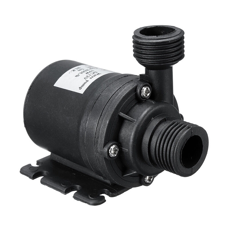 Ymyny - Pompe à eau dc 12V Pompe à eau submersible sans balais, 800L/H 5M Pompe amphibie pour étang Aquarium Fontaine solaire Système de circulation