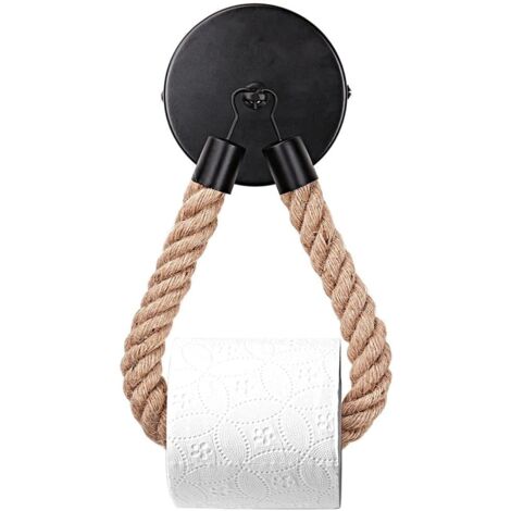 YMYNY Portarrollos de papel higiénico con soporte para teléfono, acero inoxidable 304, sin necesidad de taladrar, para baño (lino)