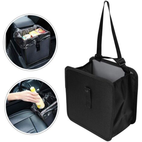 YMYNY Poubelle de voiture à suspendre, sac poubelle de recyclage, tissu Oxford, étanche et anti-fuite