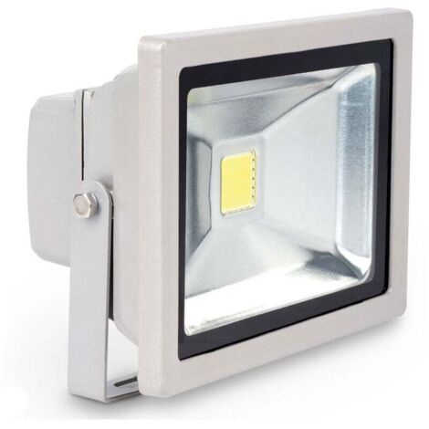 YMYNY Projecteur LED haute luminosité 20 W, lumière blanche externe et interne