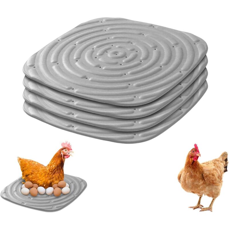 Rangement de nidification - Tapis de nidification pour poulaillers - Litière réutilisable pour poulailler, Tapis de litière portable pour poulaillers