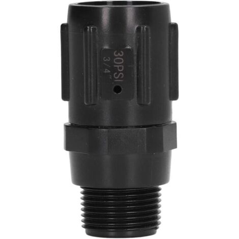 YMYNY Régulateur de pression 30 PSI G3/4, régulateur de pression d'irrigation goutte à goutte, réducteur de pression à faible débit, adaptateur de tuyau d'irrigation goutte à goutte pour ferme