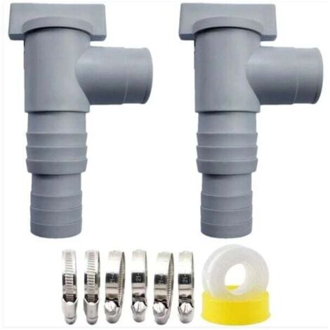 YMYNY Schwimmbad-Absperrventil mit 32-mm-Schlauchanschluss, Schwimmbad-Absperrventil, Schwimmbad-Kolbenventil
