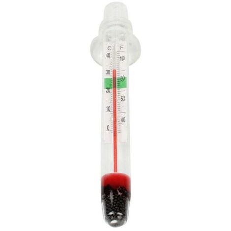 YMYNY Schwimmendes Aquariumthermometer, Wasserthermometer, Minithermometer, Vertikales Schwimmendes Wasserthermometer, Schwimmendes Anti-Tropf-Temperaturmessbereich: 0-40 Grad