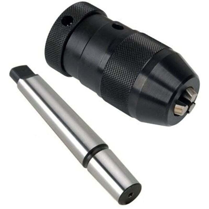 Image of Selbstspannendes Bohrfutter für Säulenbohrmaschine 3-16 mm, Zubehör B16 + Mt2 - - Ymyny