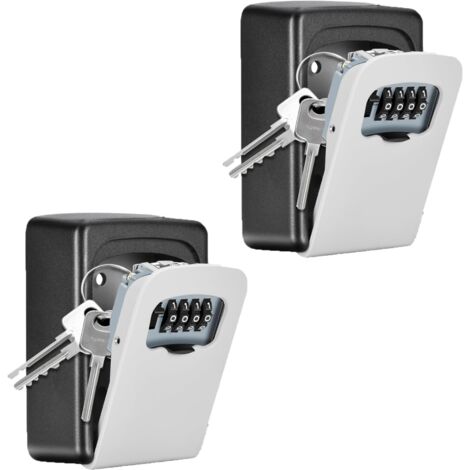 YMYNY Serrure à clé Boîte de Stockage de Grande capacité Boîte Peut contenir jusqu'à 5 Touches pour
