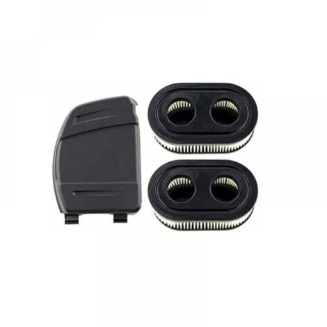 YMYNY Set di 2 filtri dell'aria con coperchio per motori Briggs & Stratton 550E, 575EX, 575IS, 625EXI, 650EXI, 675EXI, 675IS, sostituisce i pezzi 594106, 798339, 798452, 593260.