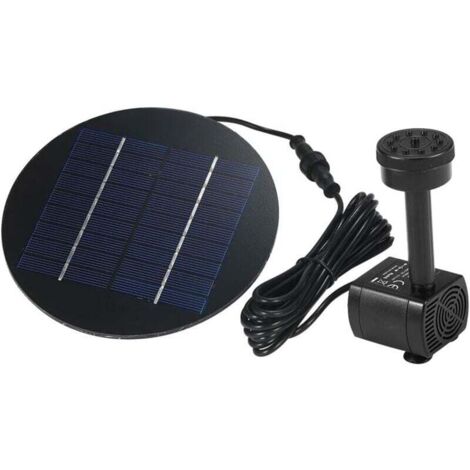 YMYNY Solarwasserpumpe, Solarwasserpumpe Power Panel Kit für Teich, Brunnen, Pool, Gartenteich
