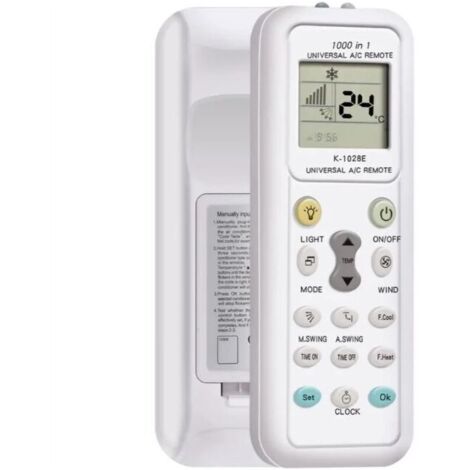 YMYNY -Telecommande Universelle clim,Télécommande Universelle pour climatiseur,telecommande climatiseur Universel,Compatible avec Toutes Les Marques de Clime,Compatible avec Aermec, Airwell, Airton,EC