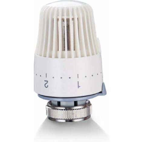YMYNY Tête de radiateur thermostatique, Tête de thermostat de radiateur TRV M30 x 1,5 Tête de rechange pour vanne de radiateur Tête de vanne de radiateur thermostatique pour bureau à domicile 1PCS
