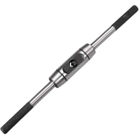 YMYNY Tourne à Gauche Porte Taraud Réglable Robinet Clé Poignée pour Métrique M6-M14 Robinet Fraise Clé à Tarauder Outil Corps Moulage sous Pression