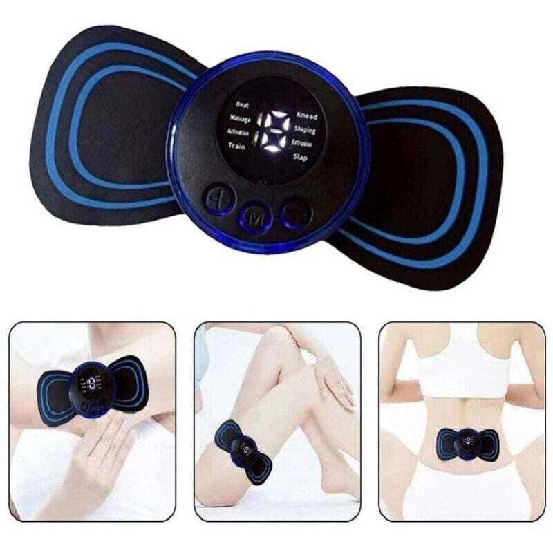 Image of Ymyny - Tragbares Mini-Nackenmassagegerät mit Elektrostimulator -