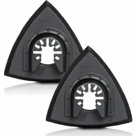 YMYNY Triangle Sanding Disc Accessories Multi-Triangular Sanding Pad - Velcro Functional Tool Wood Sanding Triangle Sanding Set Finger Sanding Set