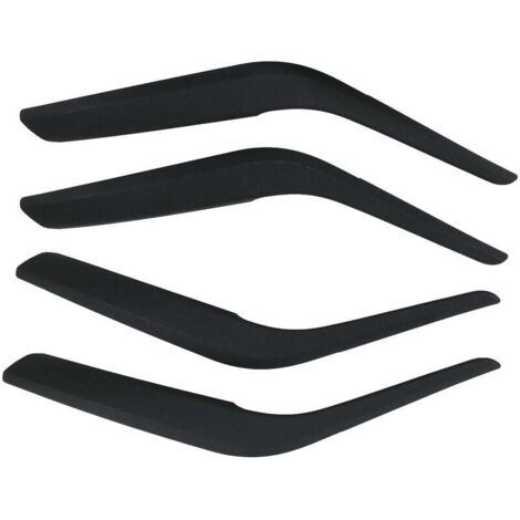 YMYNY Türarmlehnengriffverkleidung, 4-teilige Innentürarmlehnengriffverkleidungen, Dekorationsersatz für X1 E84 2010–2016 (Dumb Black)
