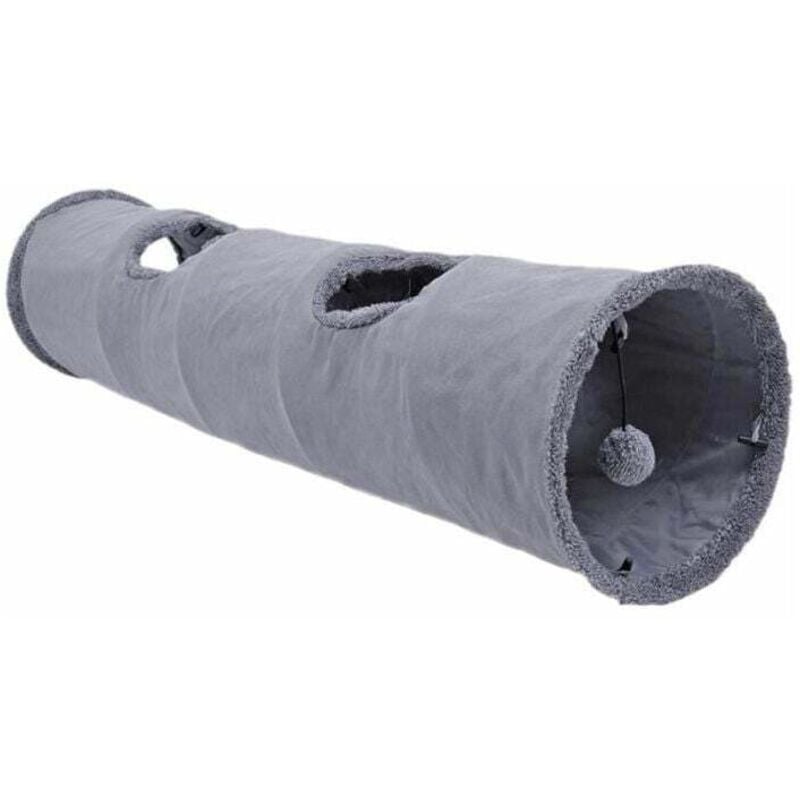 Ymyny Tunnel Pour Chat Pliable Pour Chat Jouets Pour Chat Tunnel De Jeu Durable En Suede Cache Tunnel Pour Plis Pour Animaux De Compagnie