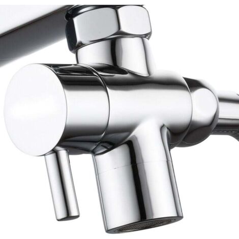 YMYNY Wasserhahn-Adapter für Küche und Badezimmer, Messing-Umsteller