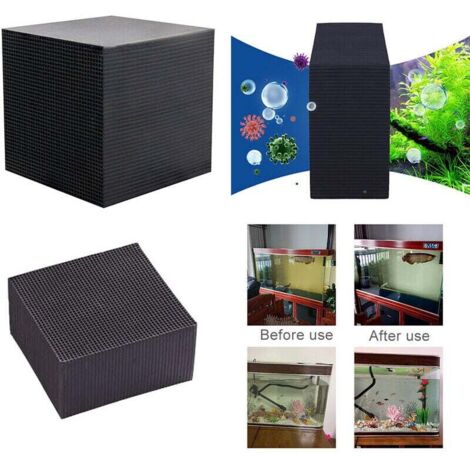 YMYNY Wasserreiniger-Würfel, Aquariumfilter, Öko-Aquariumfilter, ultrastarke Filtrationsabsorption, 10 x 10 x 5 cm