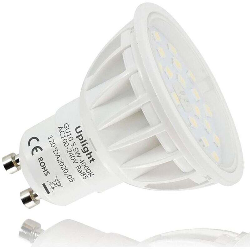 Image of Ymyny - led Strahler Lampe 5W 24 smd LEDs GU10 Sockel Weißes Licht - -Naturweiß -