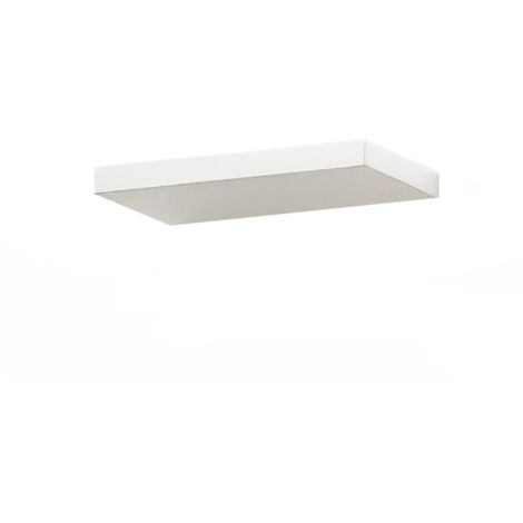 YOANA A/G - APPLIQUE A PARETE BIANCO A LED 3000K 2600LM 25W DIMMERABILE METALLO E METACRILATO 28cm