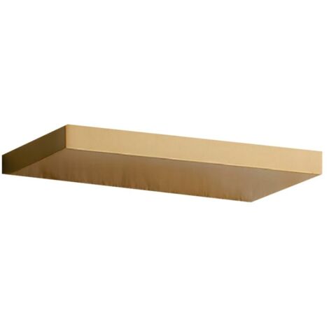 YOANA A/G - APPLIQUE A PARETE OTTONE A LED 3000K 2600LM 25W DIMMERABILE METALLO E METACRILATO 28cm