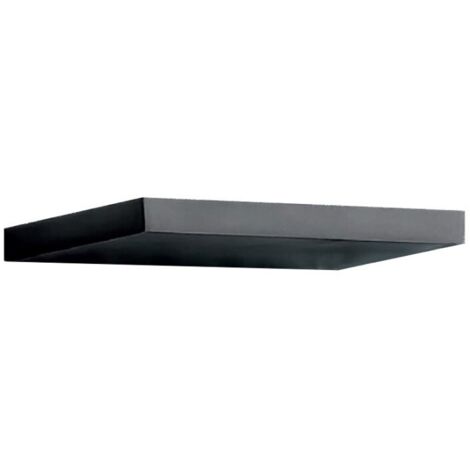 YOANA A/G - APPLIQUE A PARETE TITANIO A LED 3000K 2600LM 25W DIMMERABILE METALLO E METACRILATO 28cm