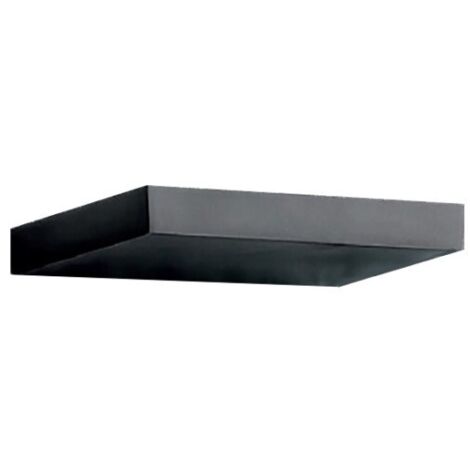 YOANA A/P - APPLIQUE A PARETE TITANIO A LED 3000K 1500LM 15W DIMMERABILE METALLO E METACRILATO 18cm