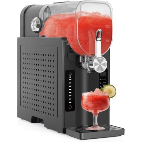 YODOLLA Slush Maschine, 2,6L 7-in-1 Eis-Cocktails für zu Hause, Frappé, Automatische Reinigung und InstantFreeze TechnologieMilchshakes & gefrorenen Saft