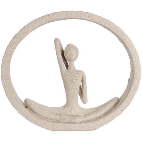 Yoga-Figur, H. 19,5 cm