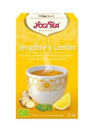 

Yogi Tea BIO Jengibre y Limón, 17 bolsitas