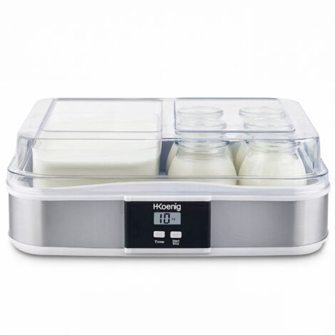 Yogurtiera 12 vasetti da 150ml e contenitore da 1,2L