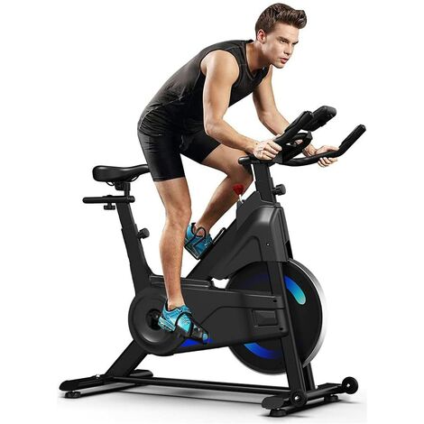 Yoleo Indoor Cycling Magnetic Resistance Exercise Bike (2021 Upgraded New Version), Heavy Duty Flywheel, Super-Silent, LCD Monitor, Pulse Sensor, Water Bottle Holder, Home Gym Stationary Bike