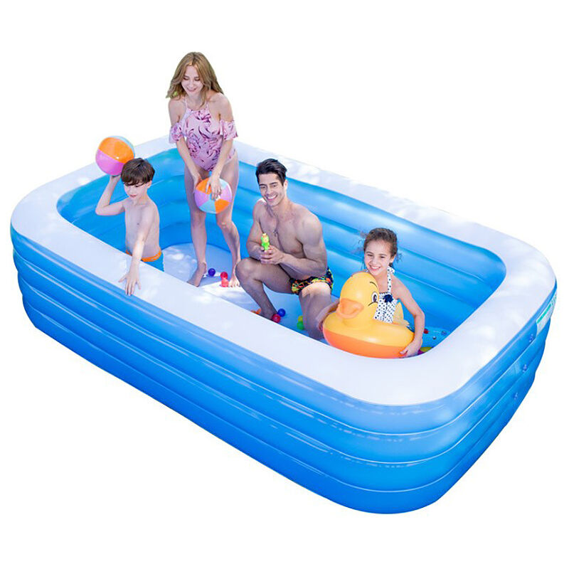 

® Piscina inflable 180x125x72cm piscina infantil /piscina familiar Rectangular - Yongqing