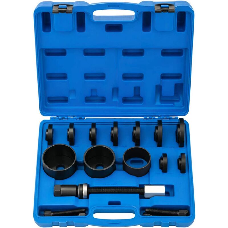 Coffret Extracteur De Roulement De Roue Kit Arrache-Roulement (19Pièces, Roulement De Roue, Moyeu De Roue, Acier, Mallette De Transport) - Yoouyida