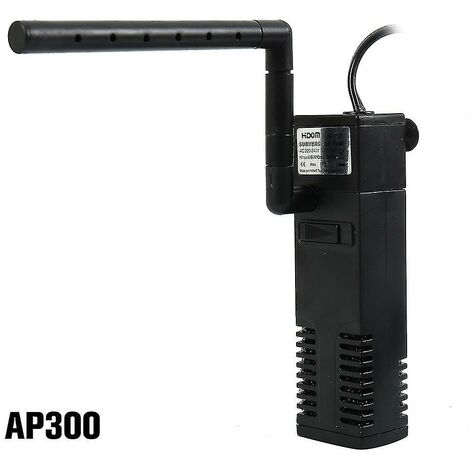 yoouyida Filtre d'aquarium Filtre intégré submersible Pompe de filtre de réservoir de poissons AP-600L