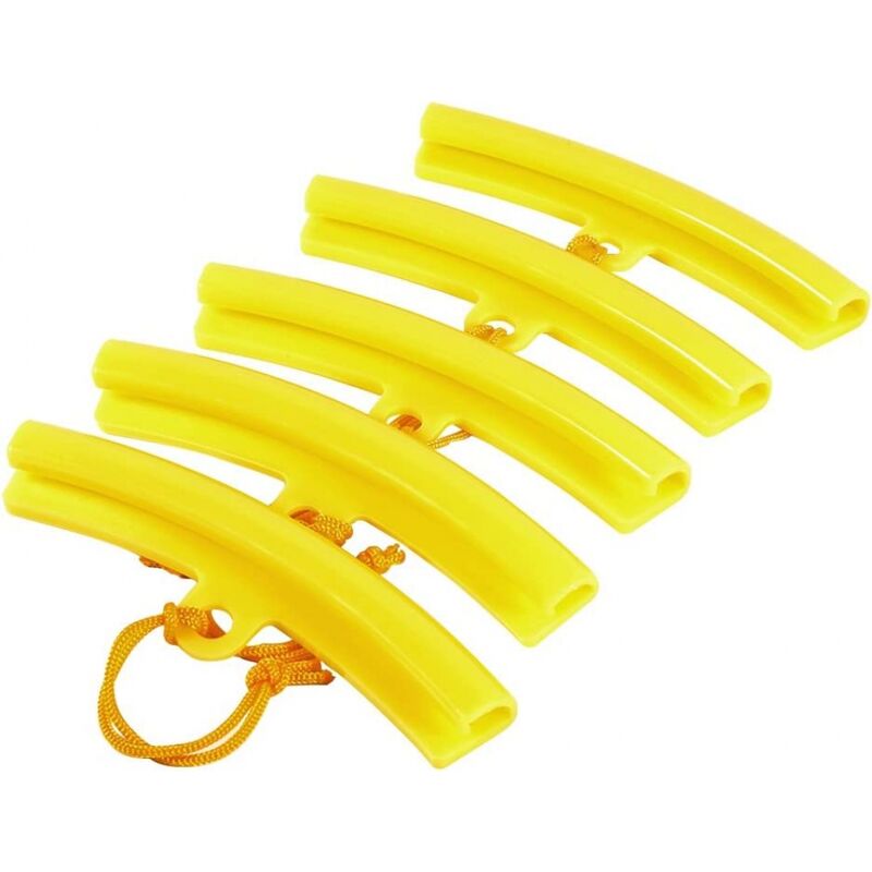 Yoouyida - Protection De Jante Protège Bord De Roue Pour Montage Des Pneus De Moto Auto Vélo (x 5) ( Couleur : Jaune )