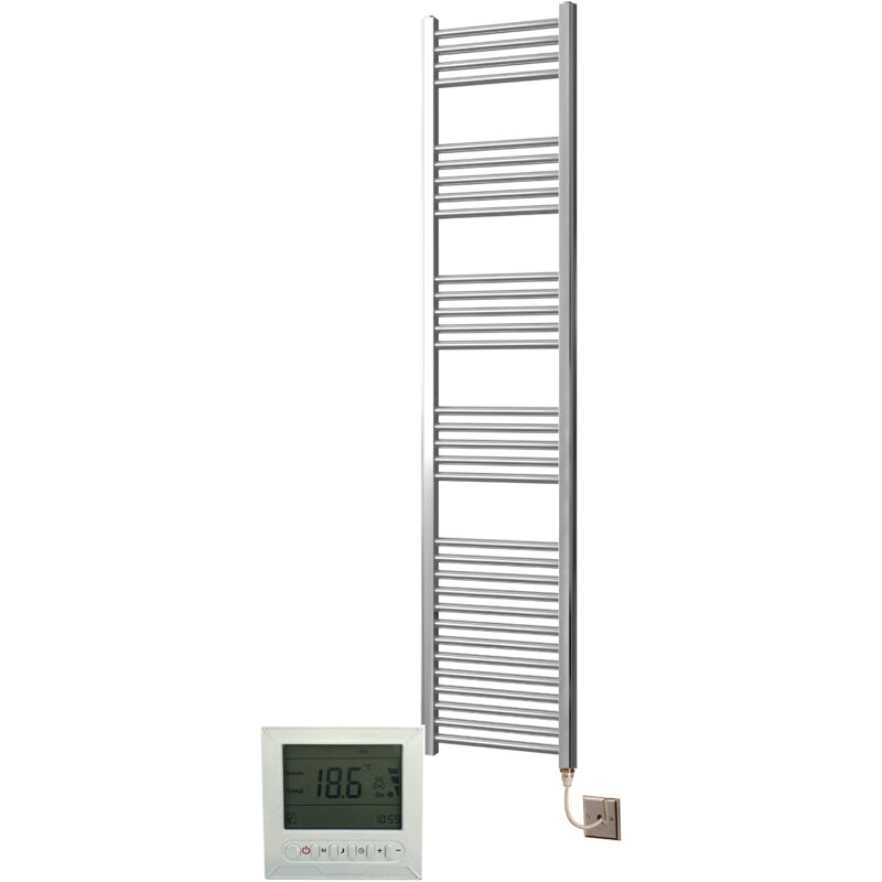 Image of Manissa - York Flat Chrome Electric&hellip;