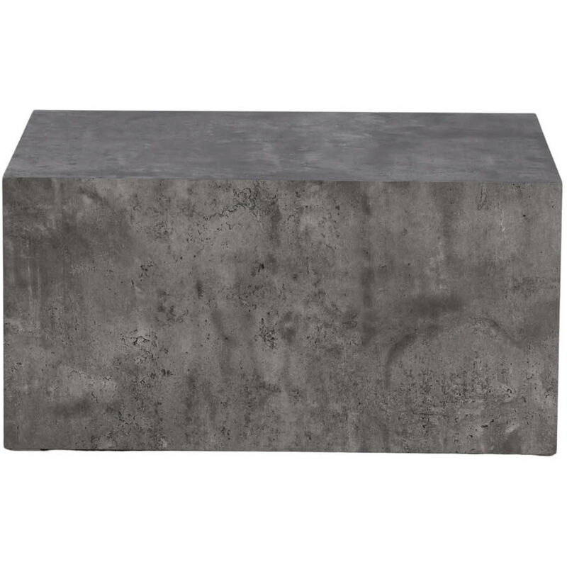 Ebuy24 York Couchtisch 60x80x40cm Dunkelgrau.