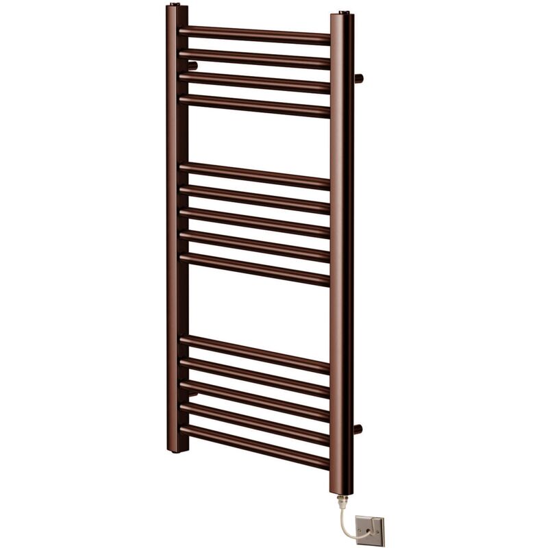 Image of York Electric Brushed Bronze Heated Towel&hellip;