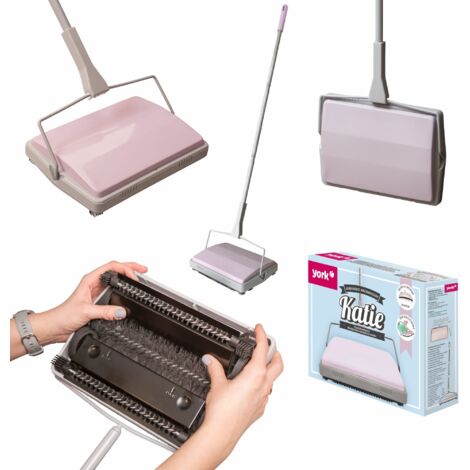 York staubsauger beutellos 4099080-002513, Spazza-tappeti, Grigio-Rosa, 0 W, 0 decibeles