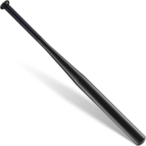 YORKING 32 Zoll Baseballschläger mit Rutschfester Griff Aluminium Baseball Schläger für Baseball Sport Schwarz (Aluminium, Schwarz)