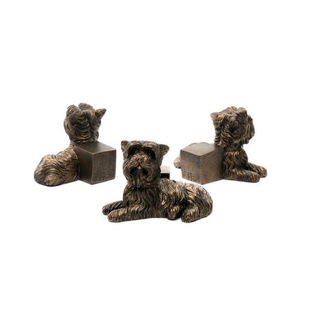Yorkshire Terrier Plant Pot Feet - Set of 3 - L7 x W4.5 x H6.5 cm