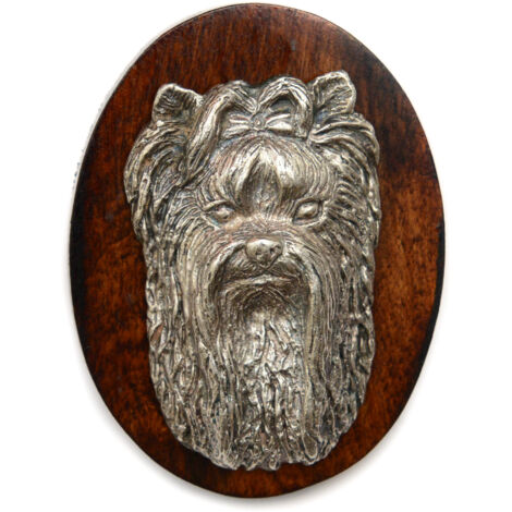 Yorkshire Terrier, York, York, Yorkie II - Showbrosche, Startnummernclip, Hundeabzeichen von Art-Dog