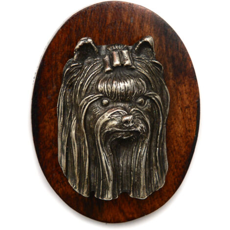 Yorkshire Terrier, York, York, Yorkie - Showbrosche, Startnummernclip, Hundeabzeichen von Art-Dog