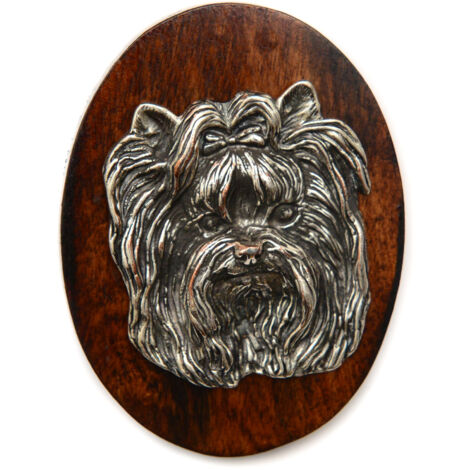 Yorkshire Terrier, York, Yorkie I - Broche d'exposition, clip de numéro de départ, badge pour chien par Art-Dog