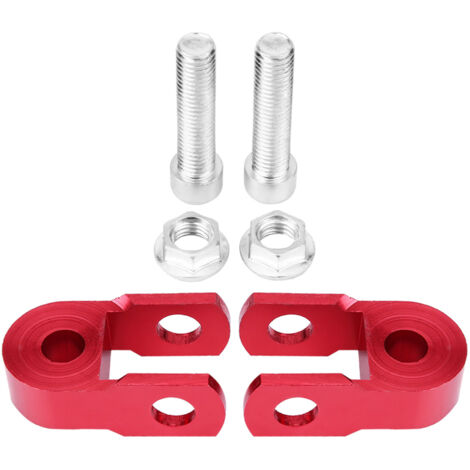 Yosoo Amortisseur Arrière Universel pour Moto, Protection D'amortissement en Alliage D'aluminium pour la Traction en Pente Raide (avec des vis)