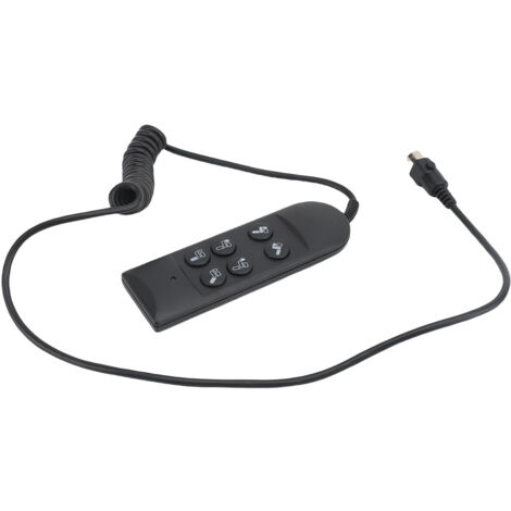 Yosoo Health Gear Contrôleur de Fauteuil Inclinable Électrique 6 Boutons 5 PIN, Interrupteur Manuel de Fauteuil Inclinable, Électrique Chaise Inclinable Télécommande pour Canapé Électrique