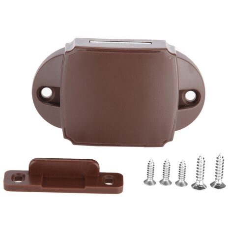 Yosoo Loquet de Porte d'armoire, Loquet à Bouton-poussoir, Serrure sans clé, Tiroir de Placard, Bateau, Camping-car, Yacht, Opération Facile, Excellence de l'artisanat, Assurance de stabilité,.