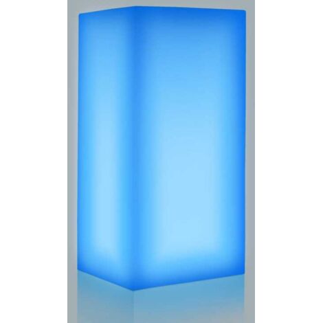 Youcube Top Lumière Bleue en Polymère Monacis - L 40X40X80 H