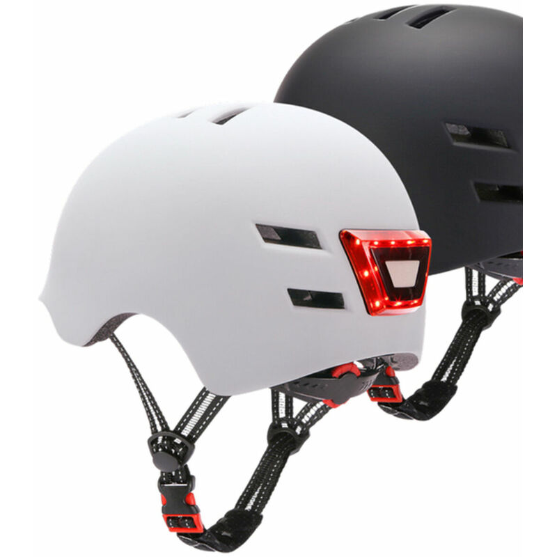 

Casco para Patinete Eléctrico MA1011 LED Blanco - Youin